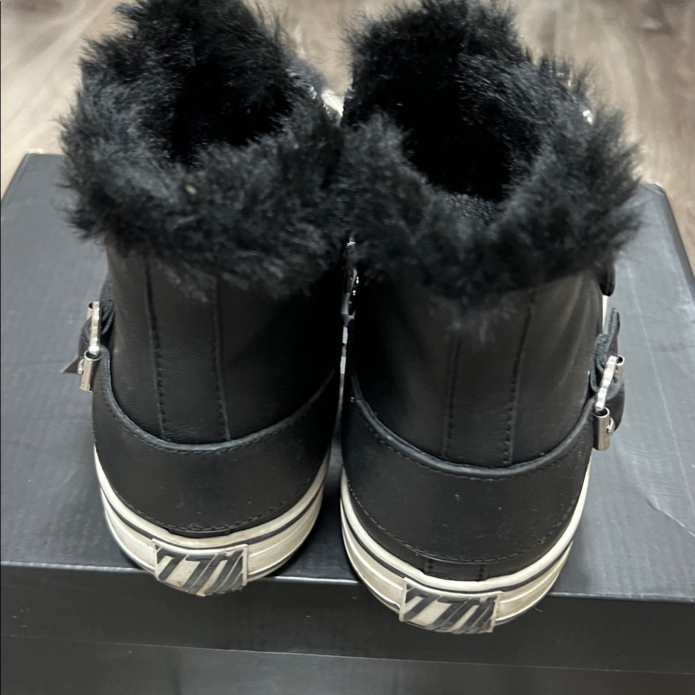 🔥🔥ASH – Valko High Top Sneaker - BLACK/BLACK / 38 - Picture 10 of 16